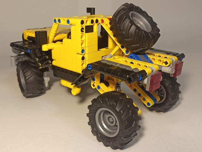 My first alternative Lego model - My, Lego, Hobby, Homemade, Lego technic, Longpost