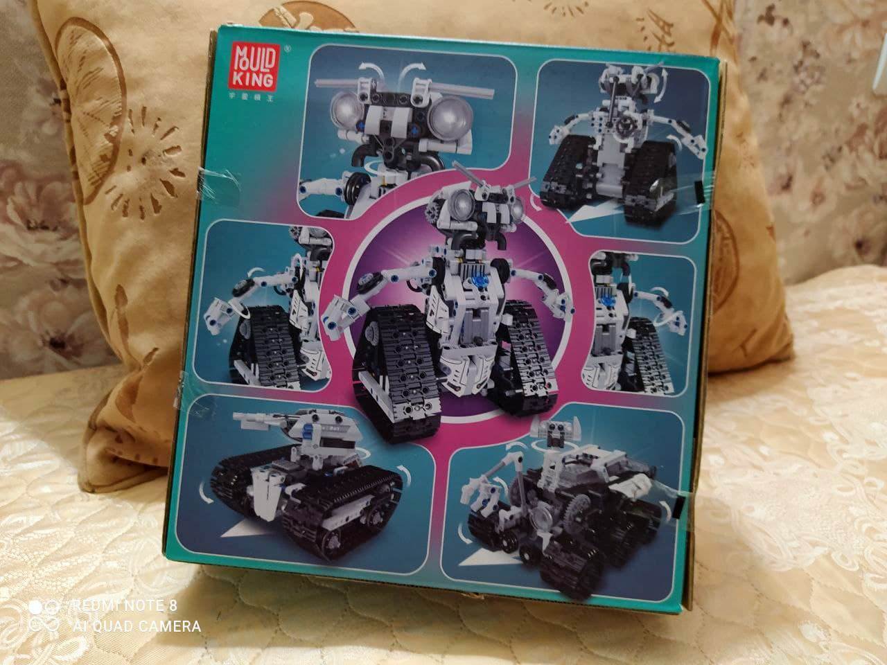 3 in 1 Robot by Mould King - My, Constructor, Hobby, Collection, Lego, Analogue, Nelego, Enthusiasm, Toys, Radio control, Radio controlled models, Robot, Lunar rover, Tanks, Turret, LEDs, Video, Longpost