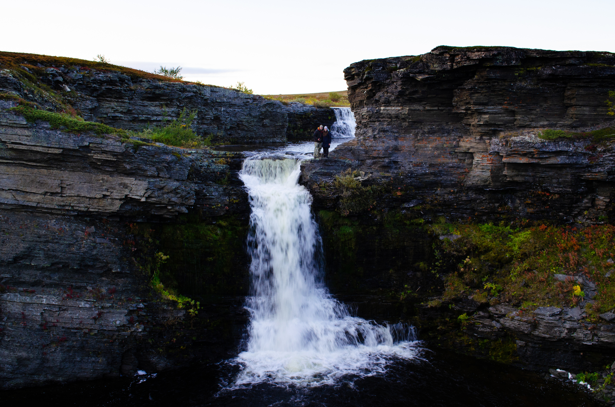 Kola. Medium and Fisherman in 2 days! - My, Travel across Russia, Travels, Nature, Mountain tourism, Waterfall, Туристы, Landscape, Lake, The nature of Russia, Kola Peninsula, Aerial photography, River, Карелия, North, Peninsula Middle, Video, Longpost, Video blog