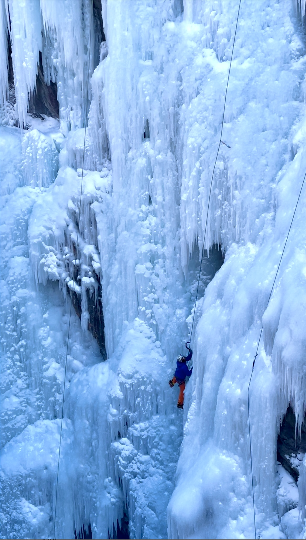 Yurei Ice Park - My, Mountaineering, Ice climbing, The mountains, Mountain tourism, Tourism, Longpost