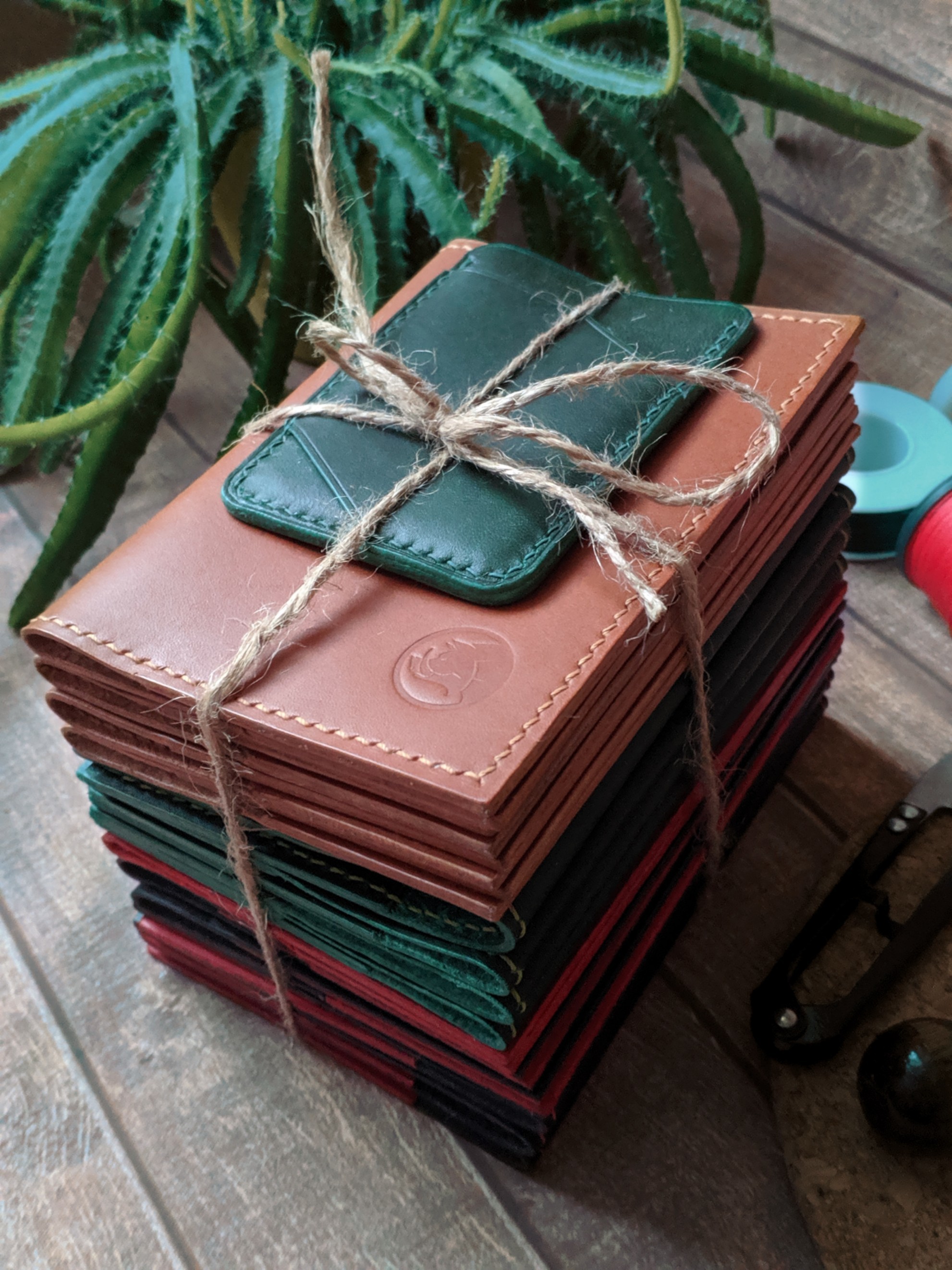 Passport covers or how I punched 2,296 holes - My, Leather products, Leather, Needlework with process, Natural leather, With your own hands, Longpost