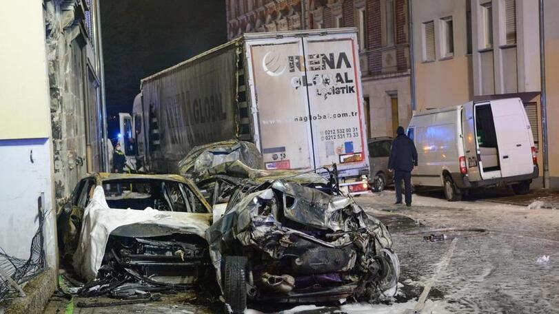 How to spend an evening with fire - Road accident, Negative, Bavaria, Wagon, Alcohol, Longpost