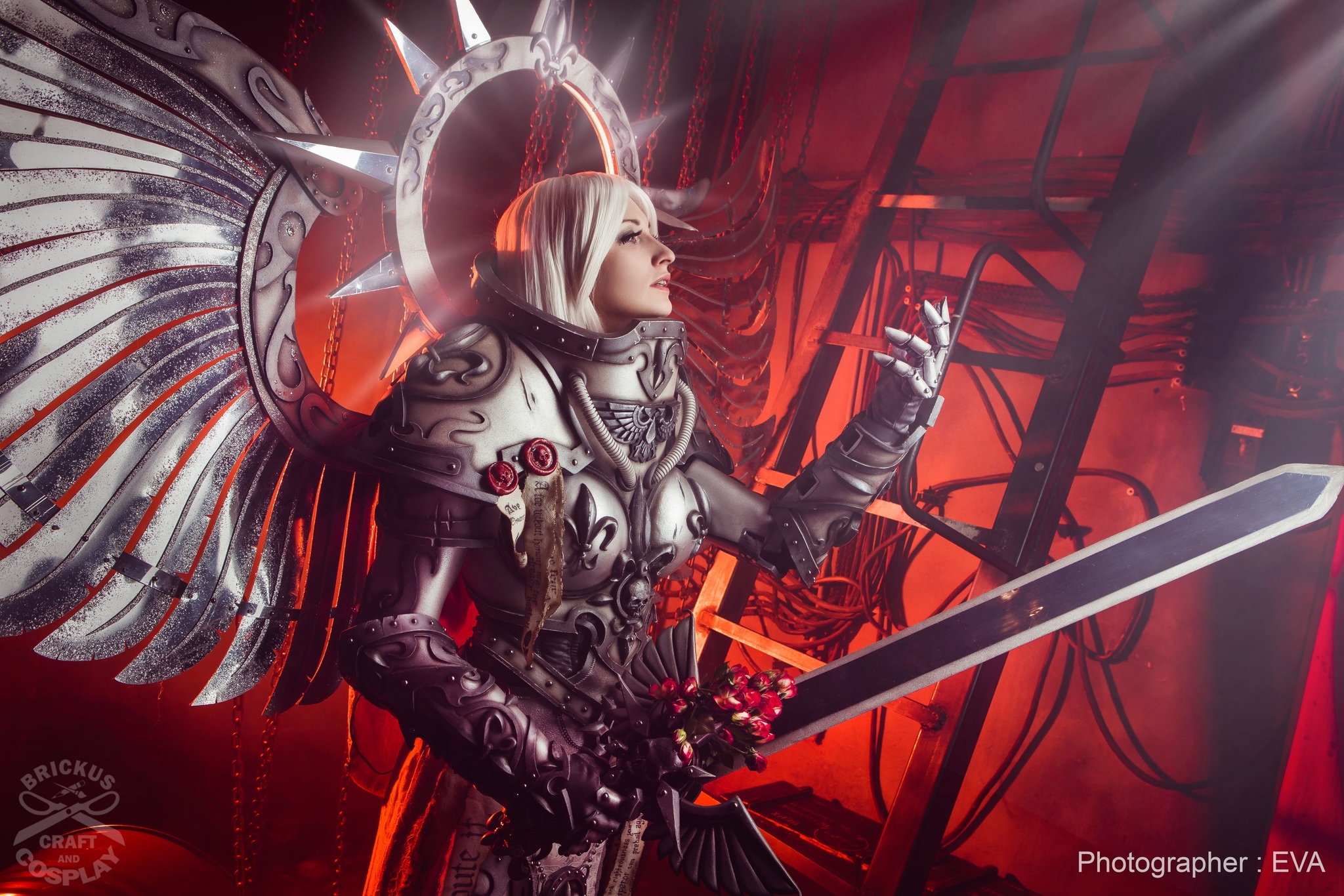 Saint Silvanas Order of the Silver Veil - Warhammer 40k, Warhammer cosplay, Adepta Sororitas, Cosplay, Longpost