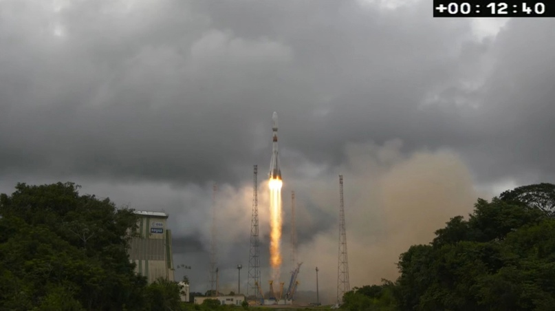 Arianespace starts the year with the launch of OneWeb. NSF - Technologies, Cosmonautics, Rocket launch, Space, Oneweb, Roscosmos, Arianespace, Video, Longpost