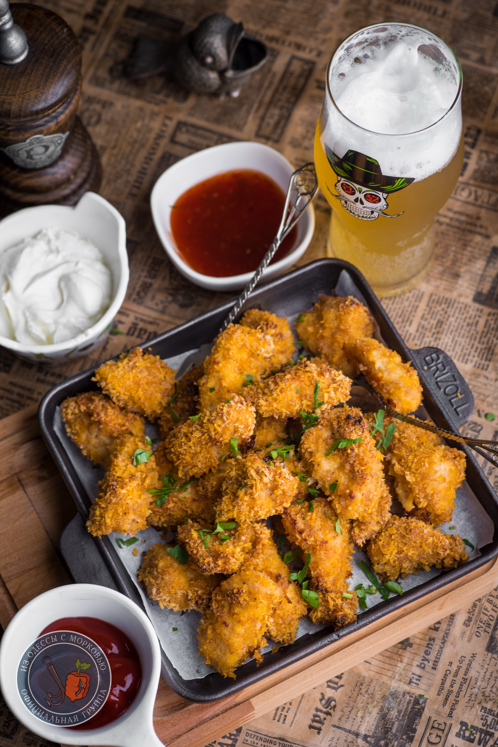 Crispy nuggets. Oven version - My, From Odessa with carrots, Cooking, Food, Recipe, The photo, Longpost