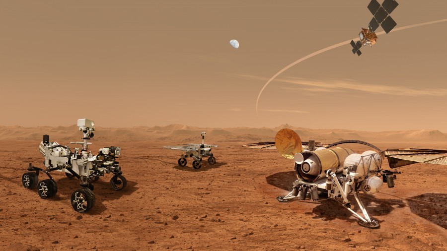 Lockheed Martin will build a rocket for a mission to deliver Martian soil - Space, Mars, Rocket, Lockheed Martin, Longpost