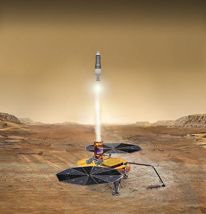 Lockheed Martin will build a rocket for a mission to deliver Martian soil - Space, Mars, Rocket, Lockheed Martin, Longpost