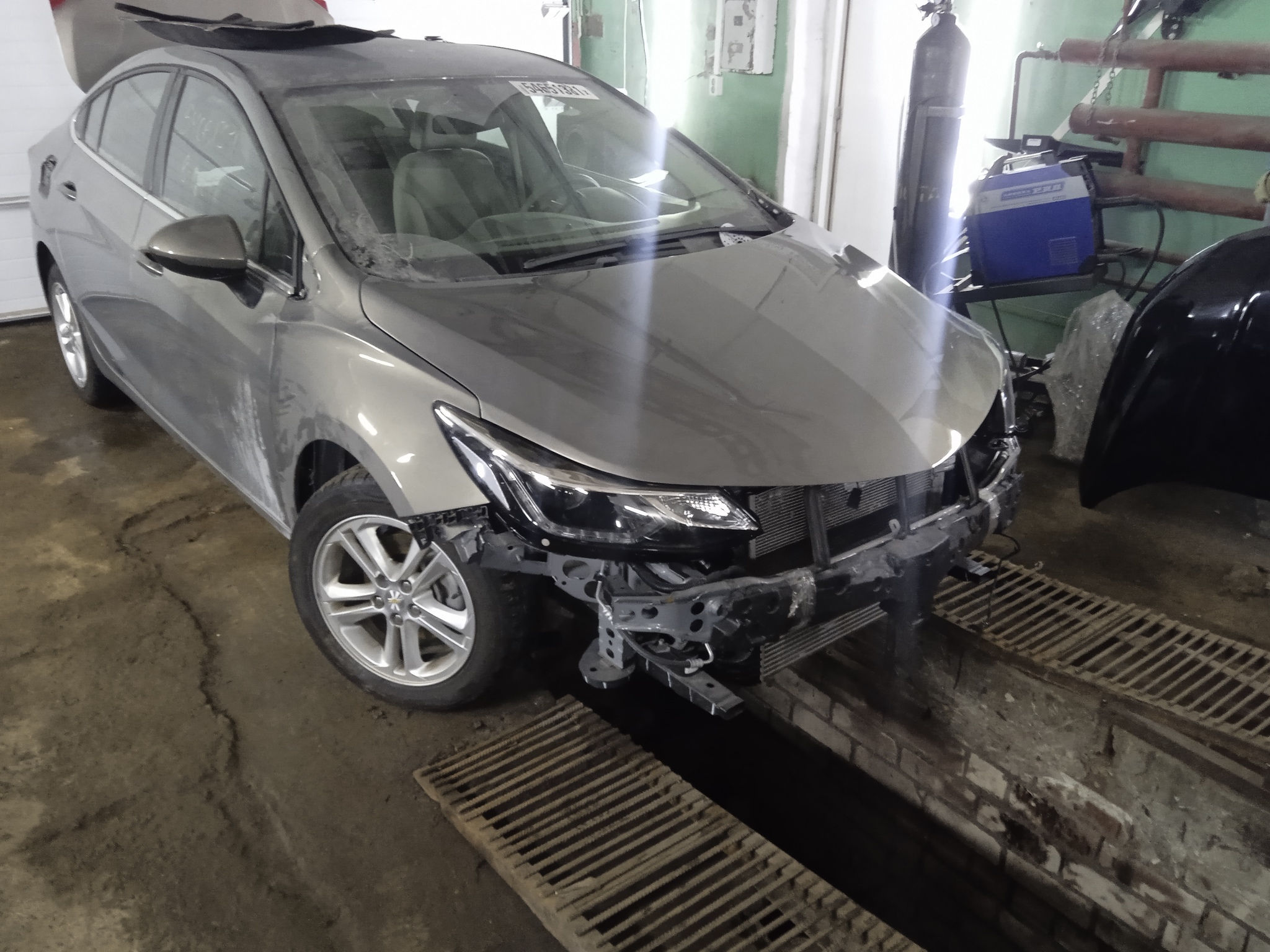 Restoration of Chevrolet Cruze - My, Auto repair, Auto, Straightening, Longpost