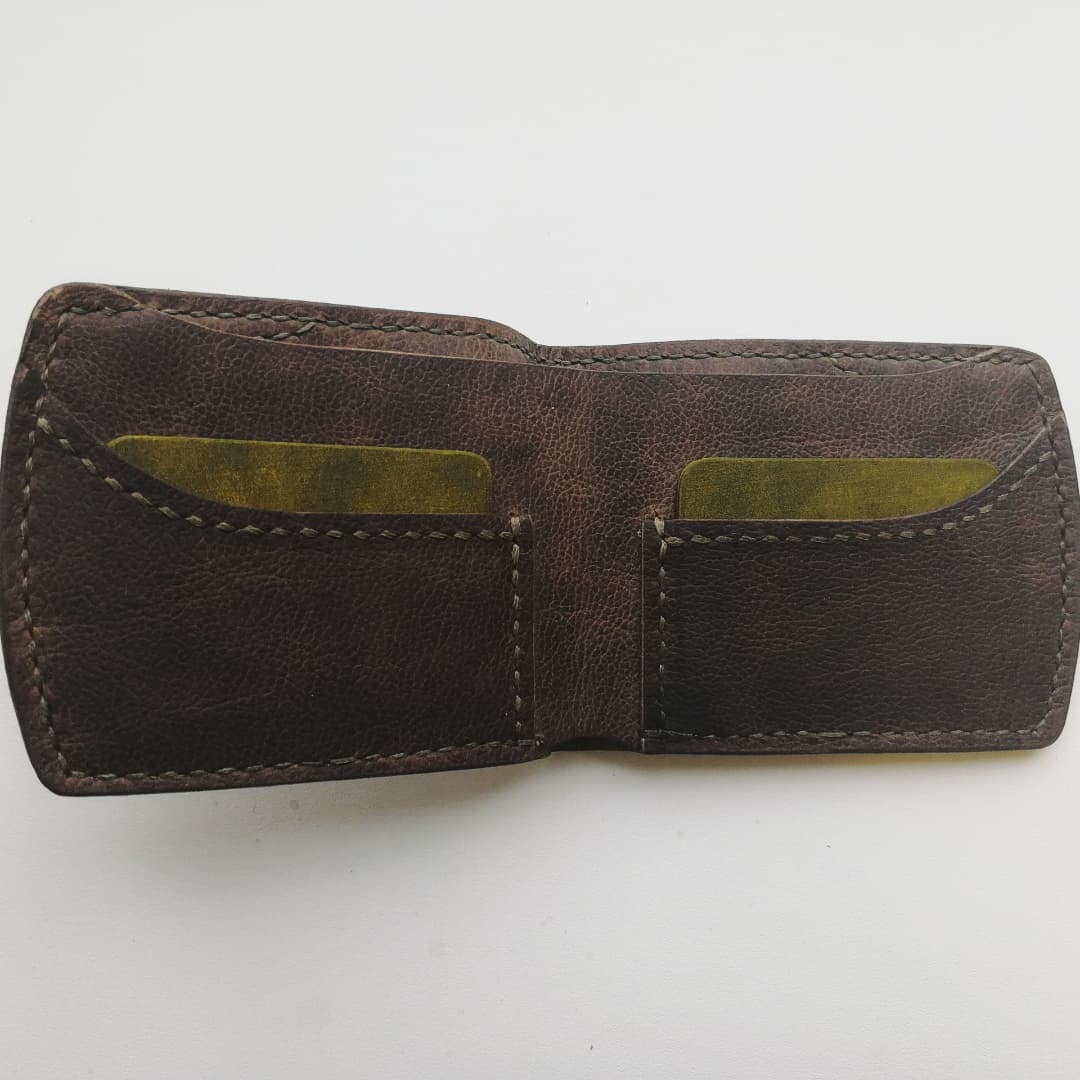 Lime and Chocolate - My, Natural leather, Handmade, Leather products, Needlework without process, Longpost