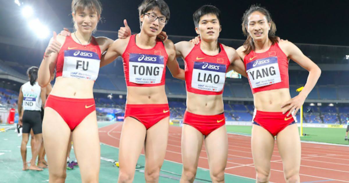 Ничего необычного, просто китайские спортсменки