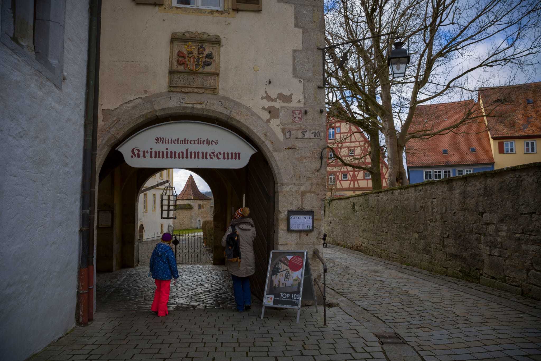 Walk around Rothenburg ob der Tauber. Museum of Criminology of the Middle Ages - Germany, Museum, Longpost