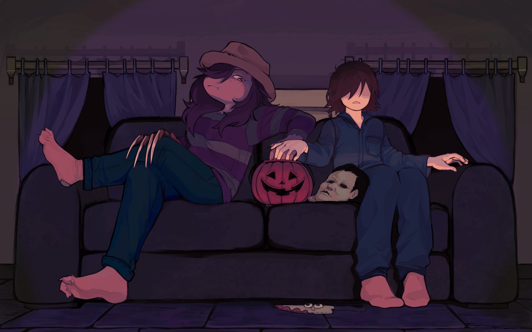 Halloween Romance - Deltarune, Kris, Susie, Games, Comics, Longpost