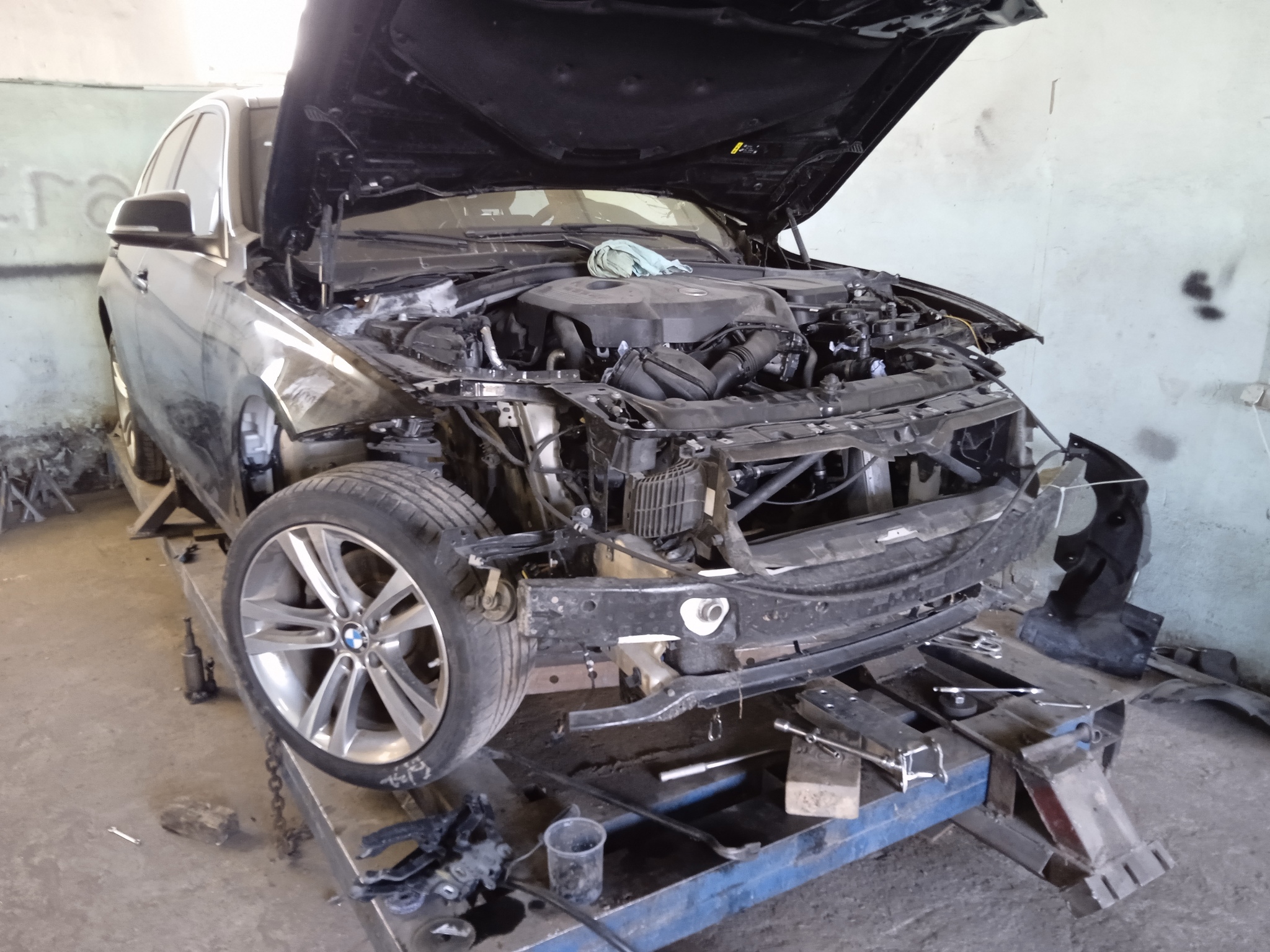 Body repair BMW - My, Auto, Building berth, Body, Auto repair, Longpost