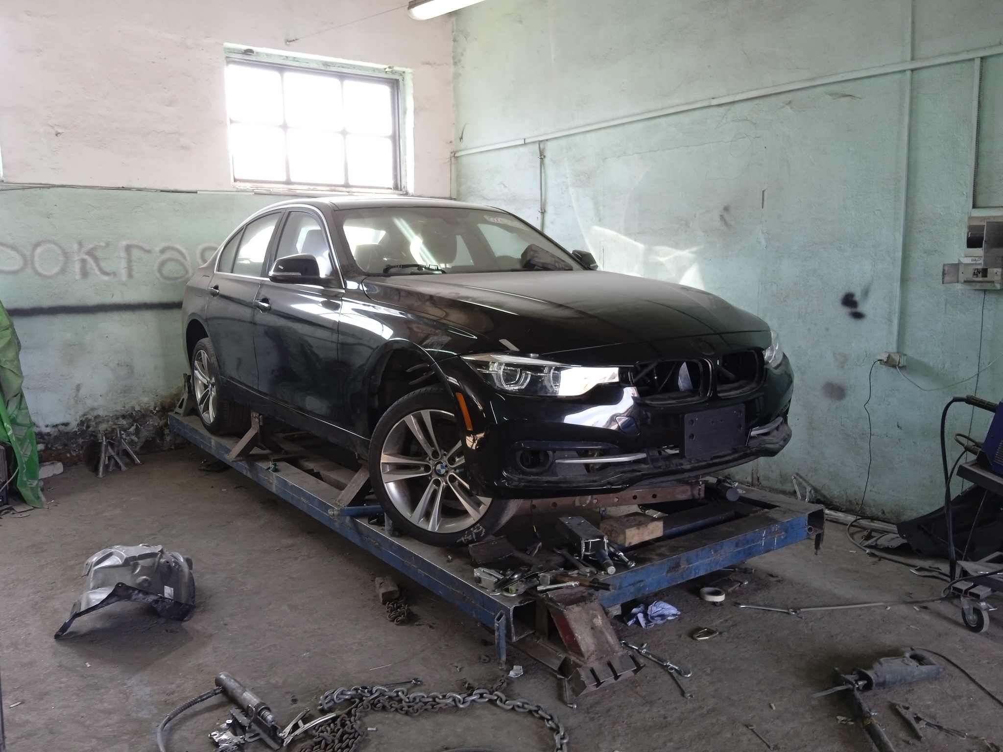 Body repair BMW - My, Auto, Building berth, Body, Auto repair, Longpost