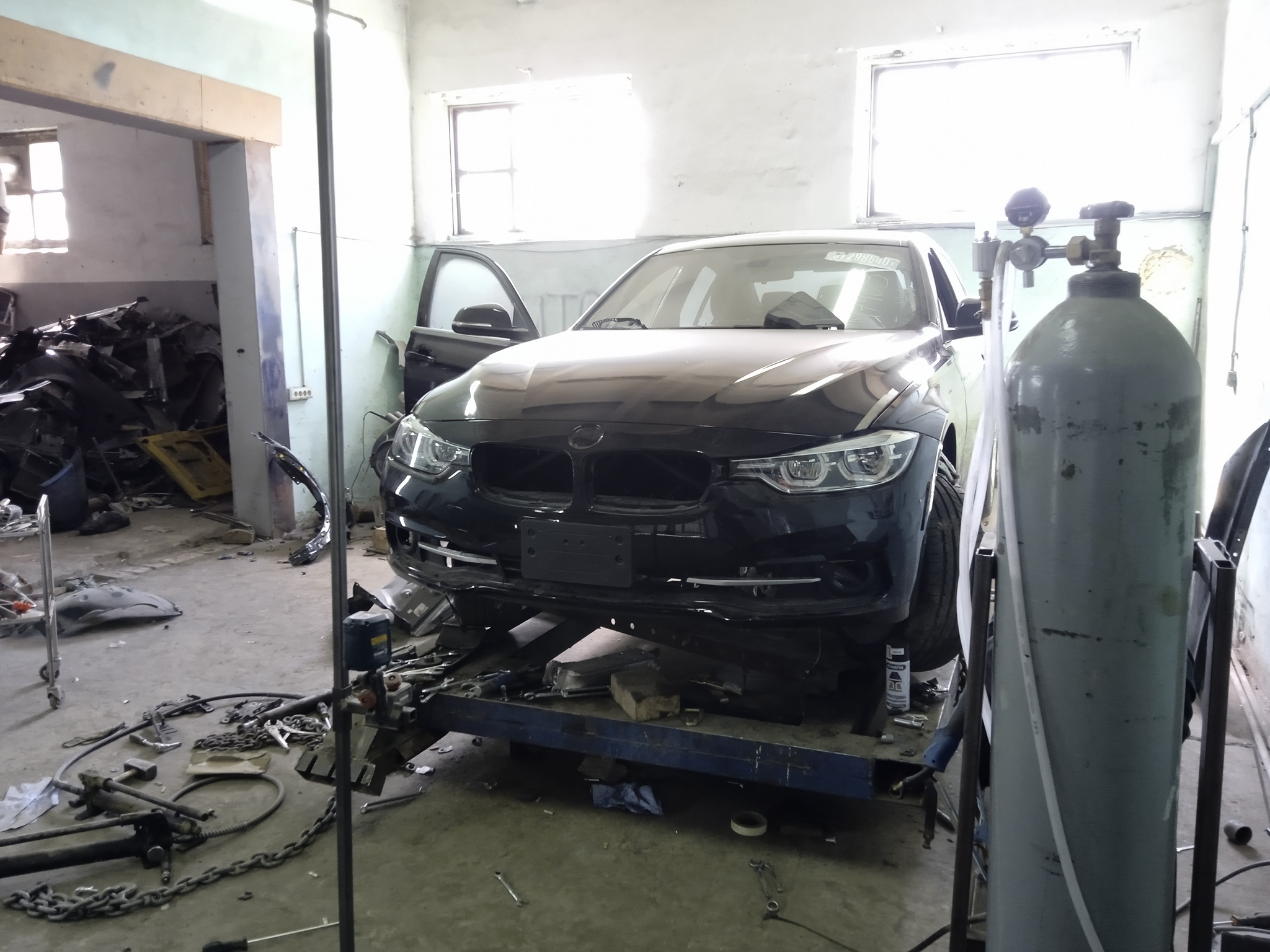 Body repair BMW - My, Auto, Building berth, Body, Auto repair, Longpost