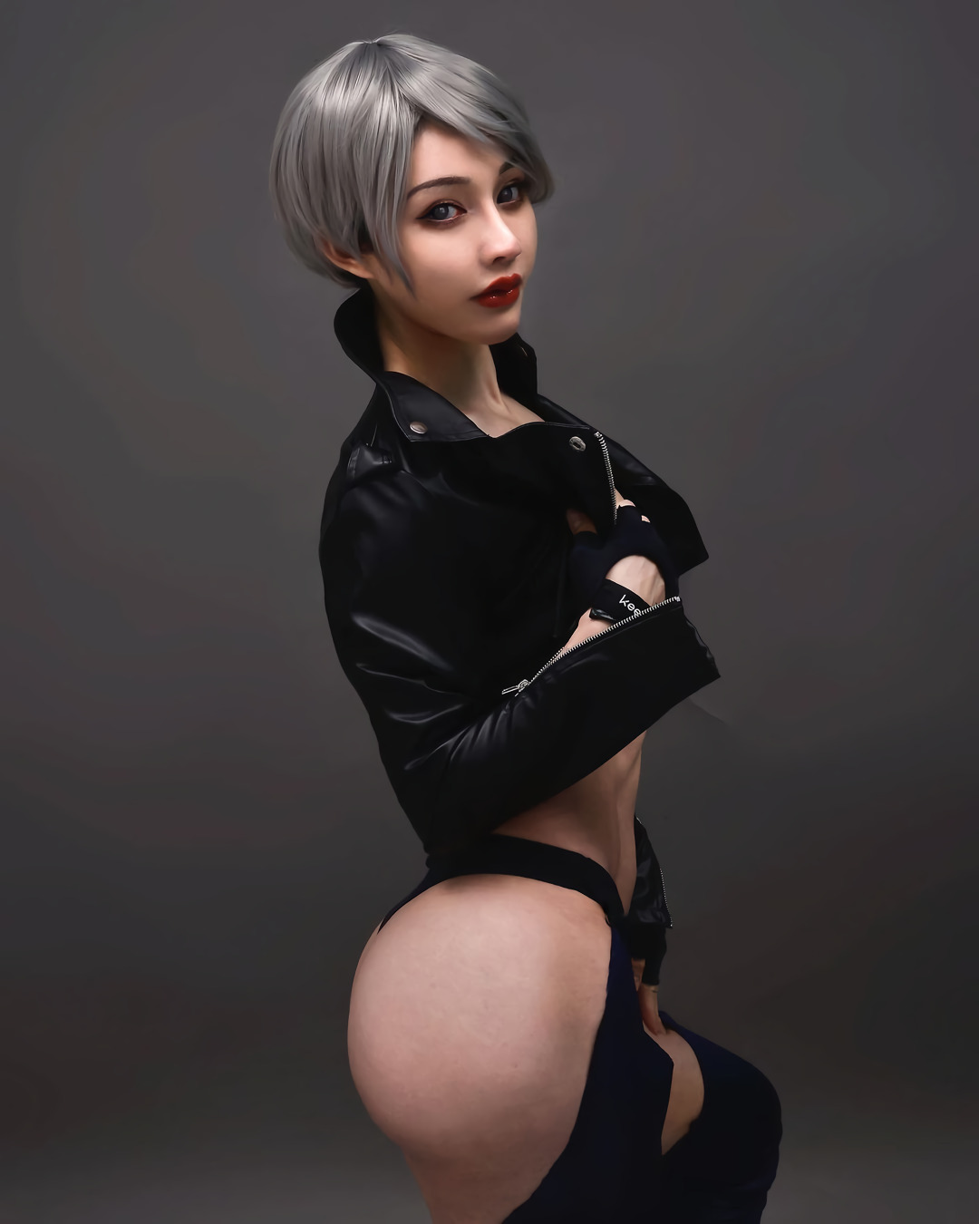 Yuan Herong as Angel from The King of Fighters - NSFW, Yuan Herong, Strong girl, Cosplay, The king of fighters, Angel, Girls, Sports girls, The photo, Asian, Longpost