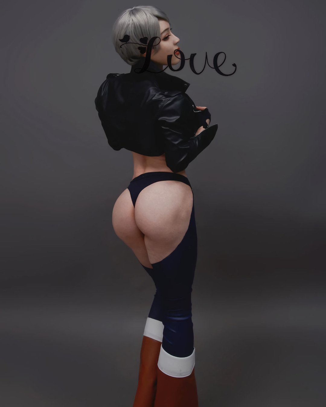 Yuan Herong as Angel from The King of Fighters - NSFW, Yuan Herong, Strong girl, Cosplay, The king of fighters, Angel, Girls, Sports girls, The photo, Asian, Longpost