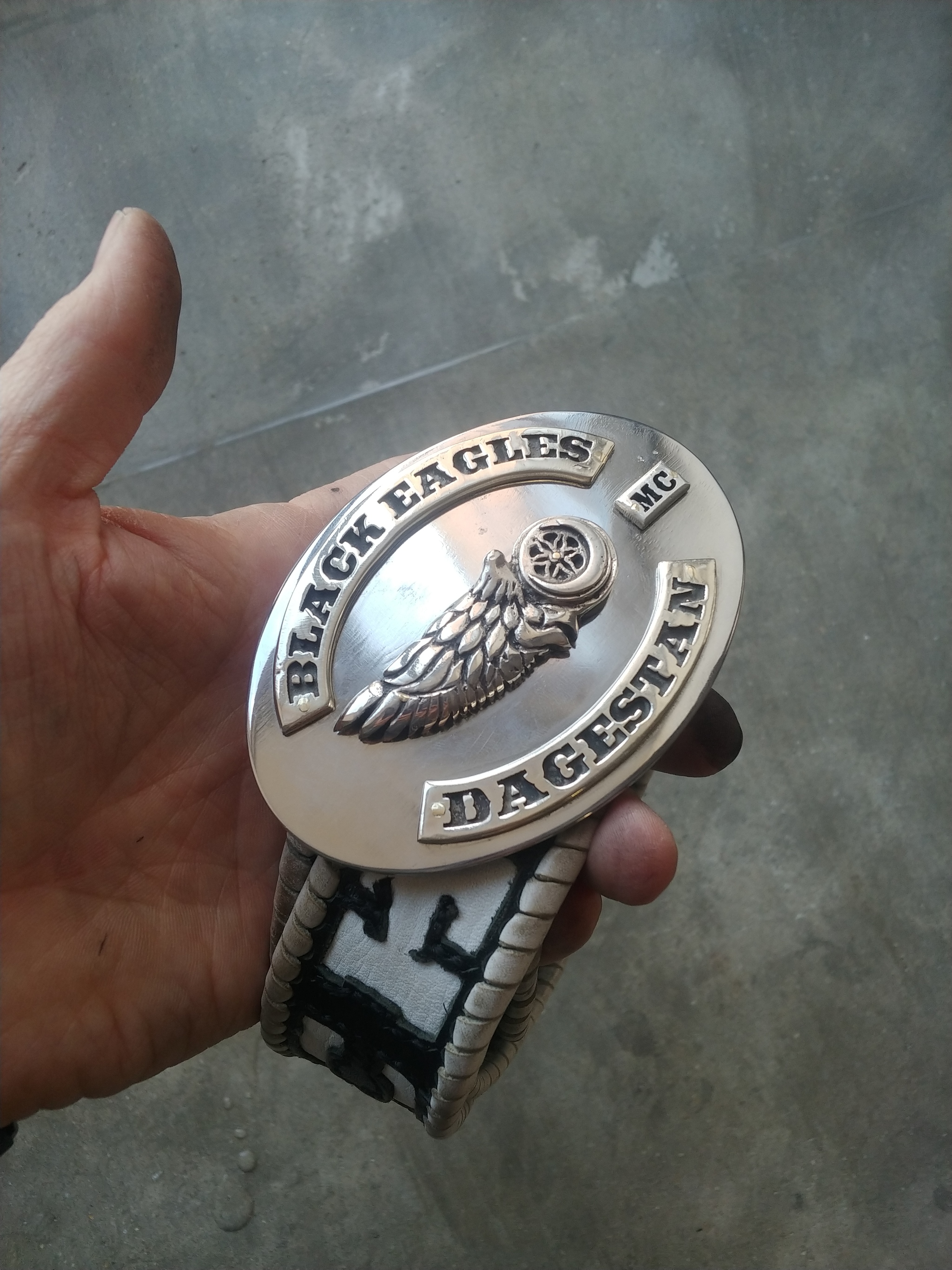Link to the manufacture of the buckle - Belt buckles, Buckle, Handmade, Mc, Moto, Video, Longpost