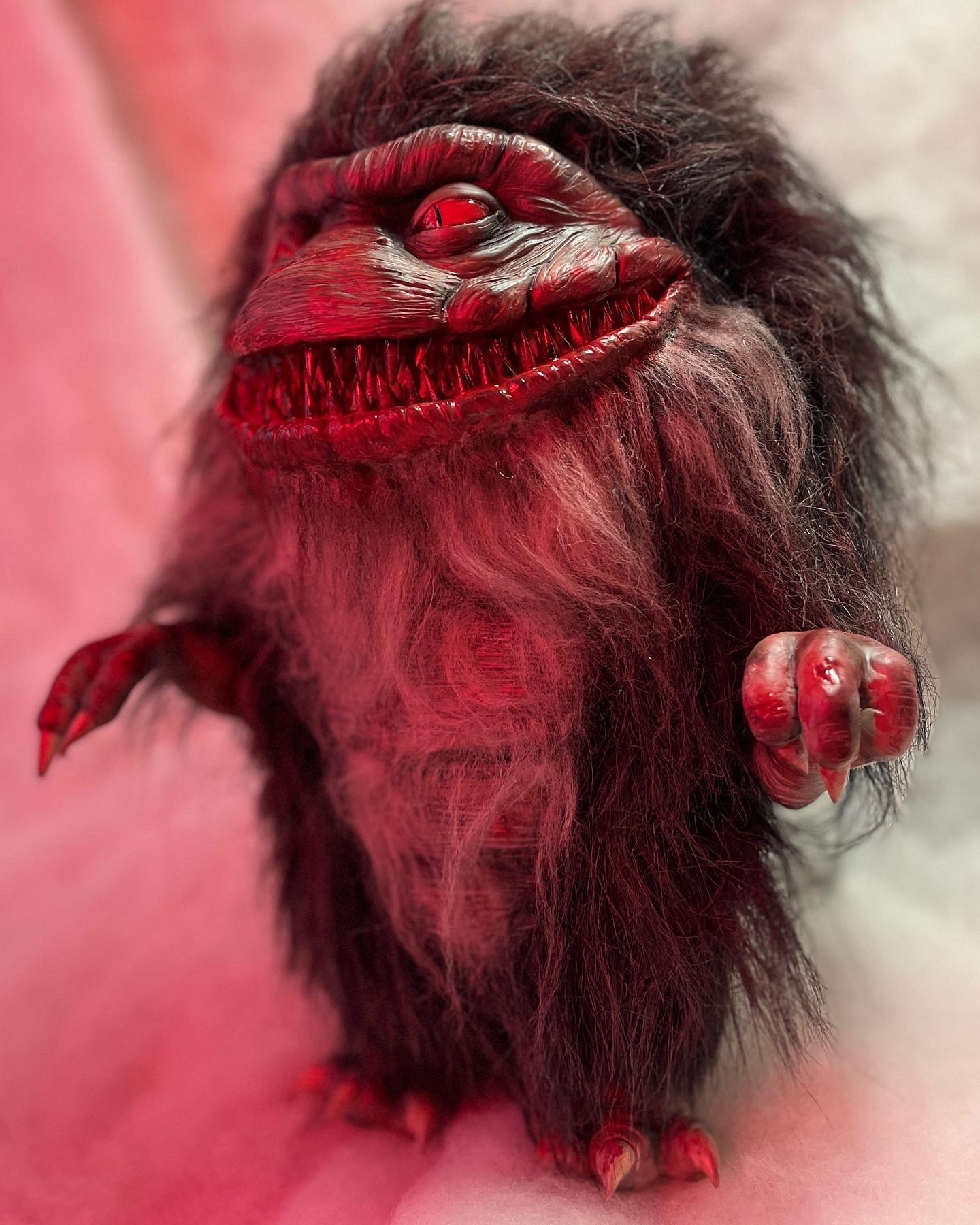 CRITTER.TOOTH - My, Critters Movie, The Critters (film), Polymer clay, Handmade, Horror, Mixed media, Collecting, Longpost, Needlework with process, Sculpture