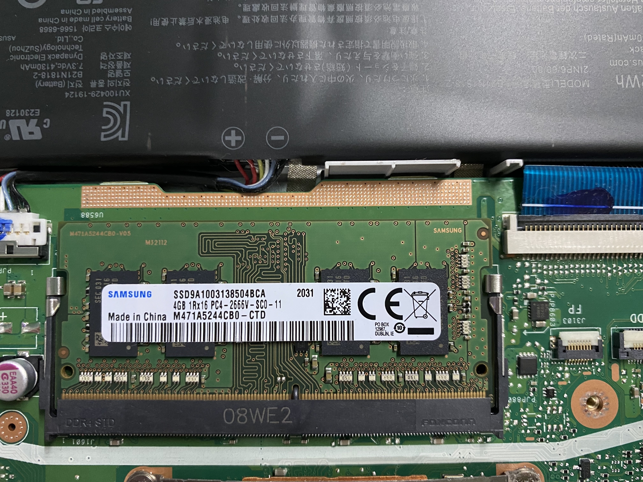 Asus Laptop RAM - My, RAM, Laptop Repair, Mat, Longpost