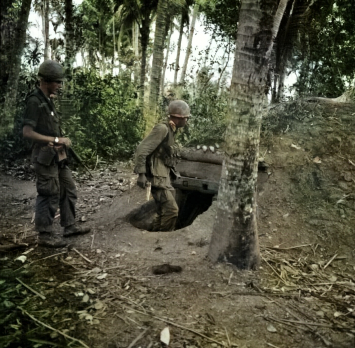 Tunnel rats in Vietnam - Story, Weapon, Vietnam war, US Army, Video, Longpost