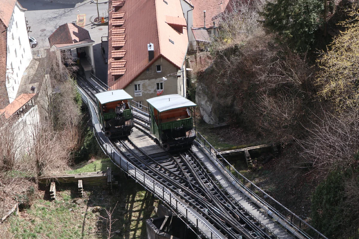 Funicular on sewage in Switzerland - Funicular, Sewerage, Switzerland, Video, Longpost, Technics