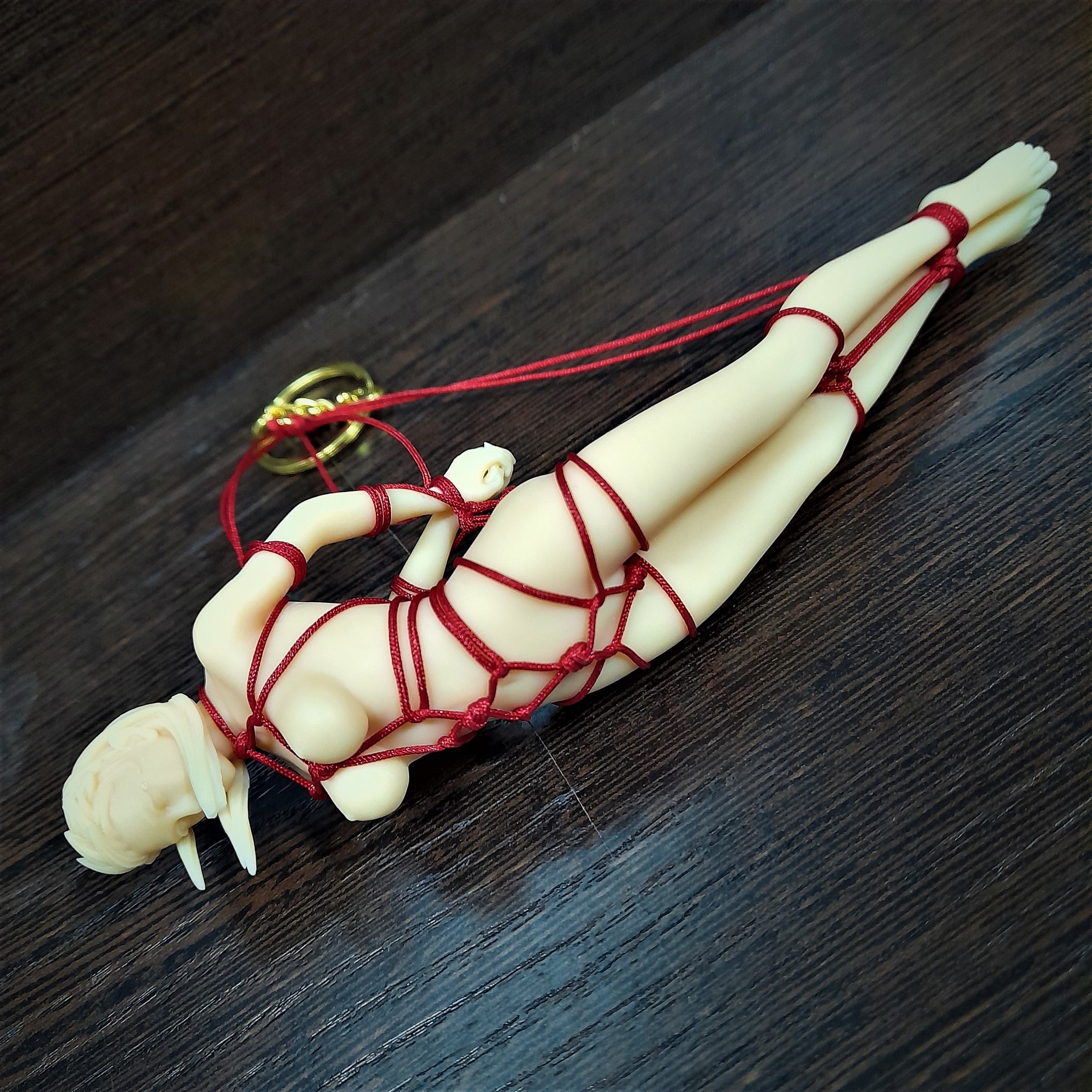 I continue to embody the perverse desires of perverts with the help of high technology =) - NSFW, My, 3D modeling, 3D печать, 3D printer, Shibari, Longpost