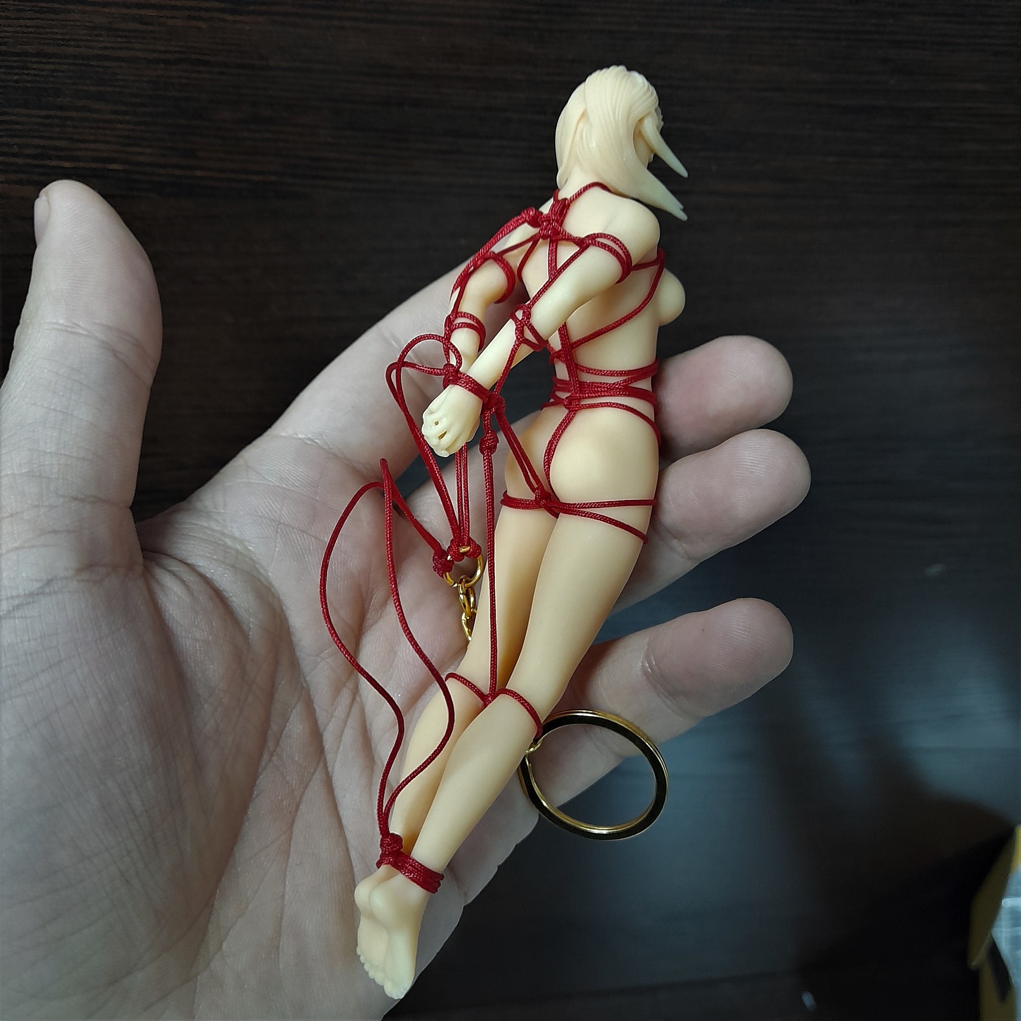 I continue to embody the perverse desires of perverts with the help of high technology =) - NSFW, My, 3D modeling, 3D печать, 3D printer, Shibari, Longpost