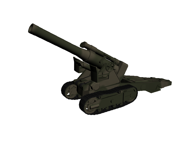 Reincarnation of the B-4, camouflage options and means of towing - My, Tanks, Стратегия, The Second World War, The Great Patriotic War, Retro Games, 3D modeling, Longpost