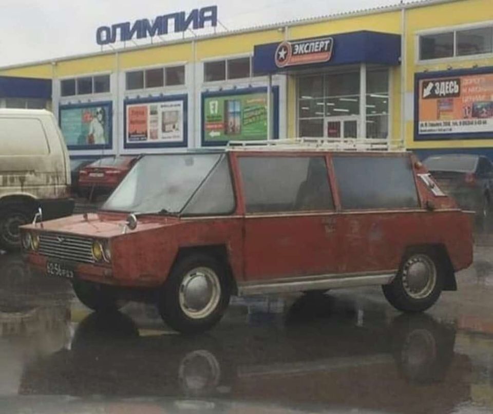 Here she is! The car we painted as a kid! - The photo, Humor, Car, Childhood