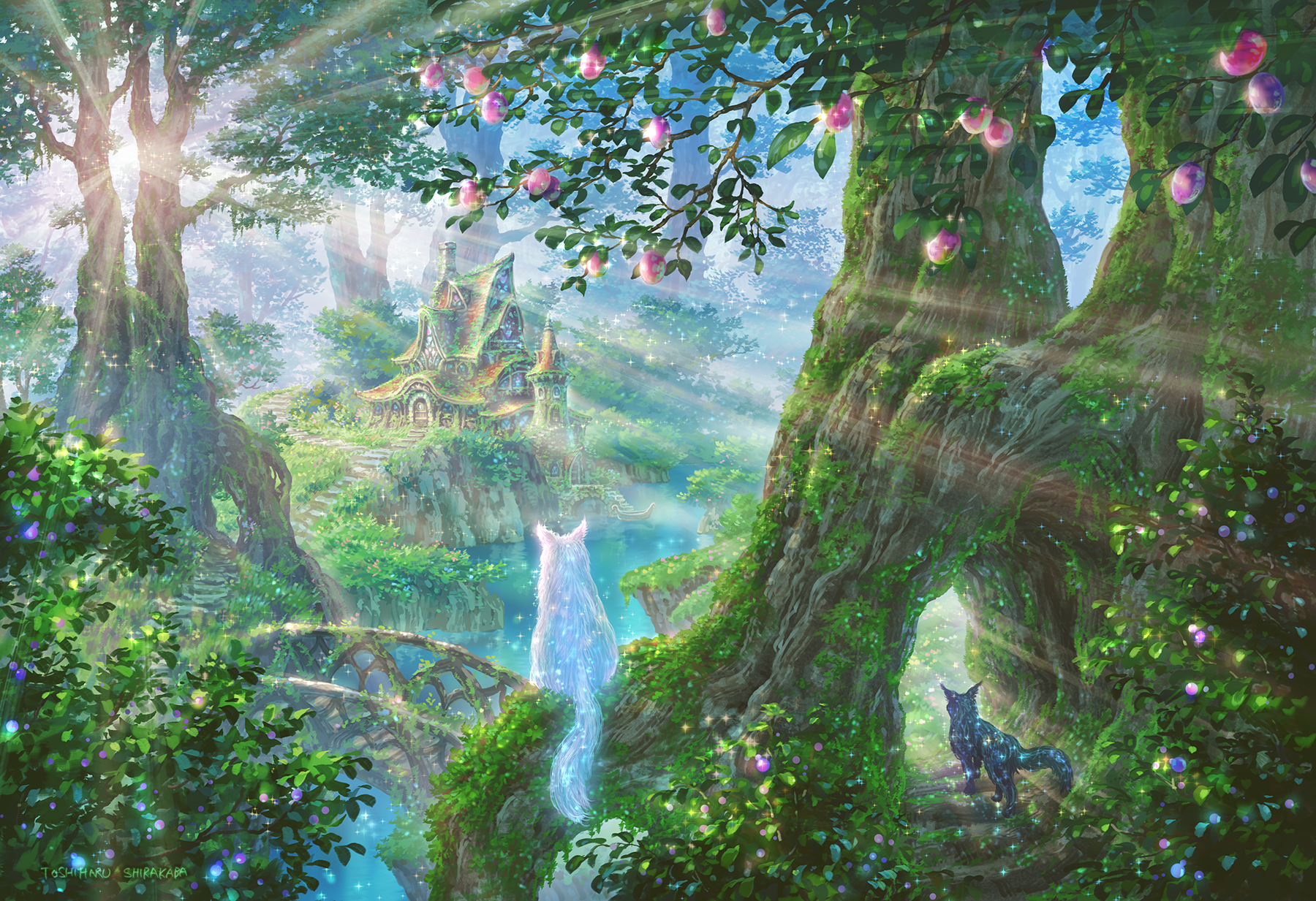 Заколдованные картинки. Зачарованный лес (чудесный лес) (1986). Сказочные леса. Волшебный лес. Волшебный сказочный лес.