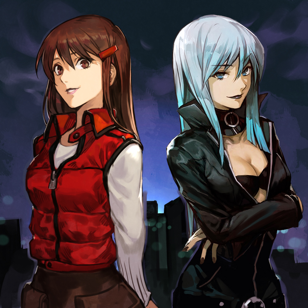 Nemissa & Hitomi Tono by Hungry Clicker - Hungry Clicker, Girls, Games, Game art, Shin Megami Tensei