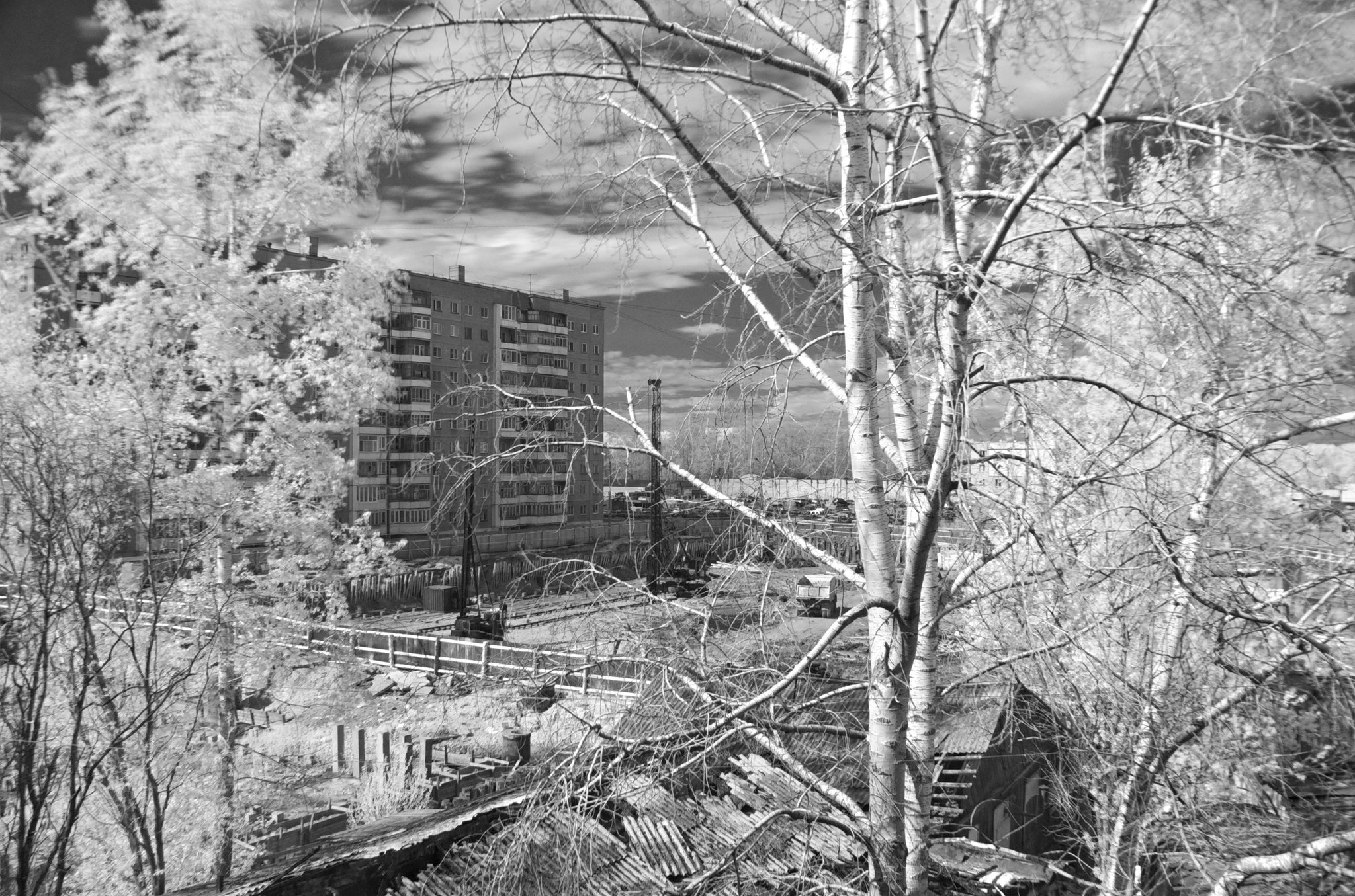 Arkhangelsk in the near ic - My, The photo, Photographer, Nikon, Street photography, IR, Arkhangelsk, Landscape, Longpost