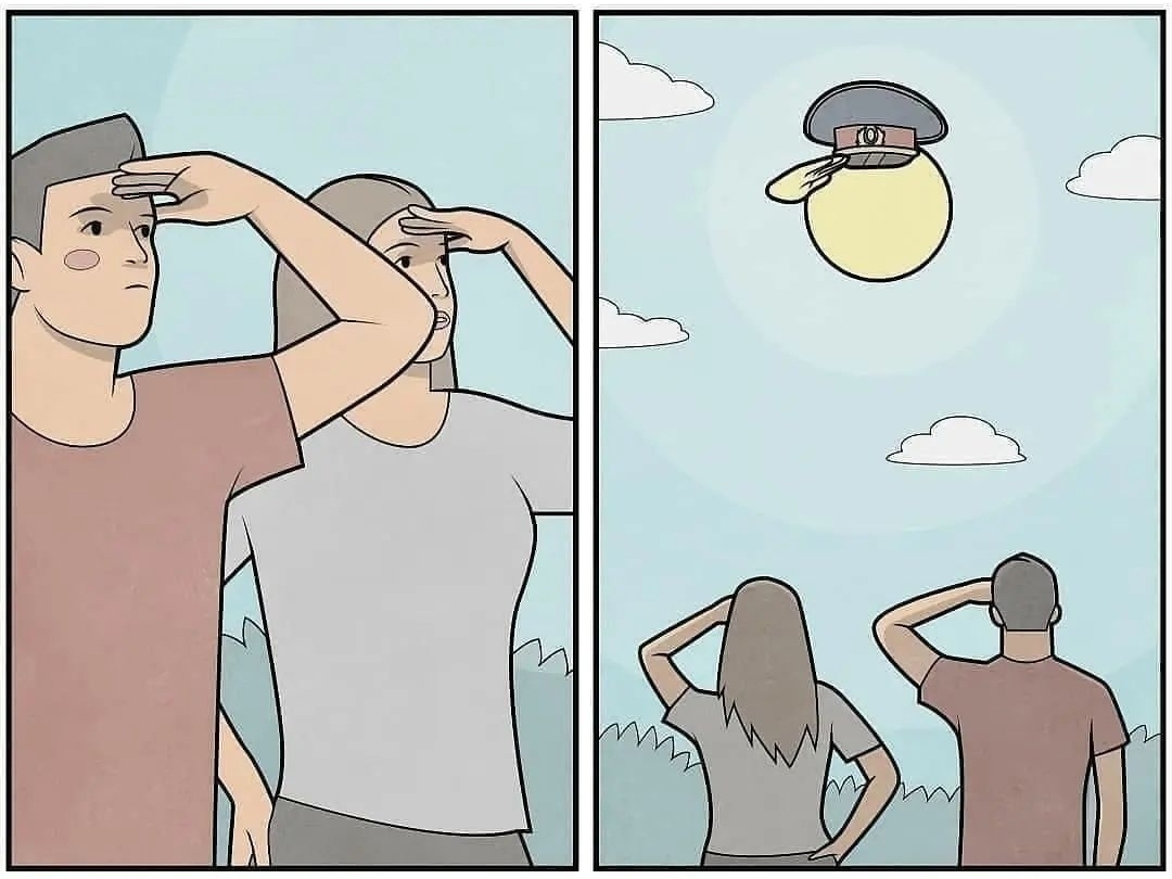 Praise the sun - Humor, Sun Worship, Vital, Gudim, Comics