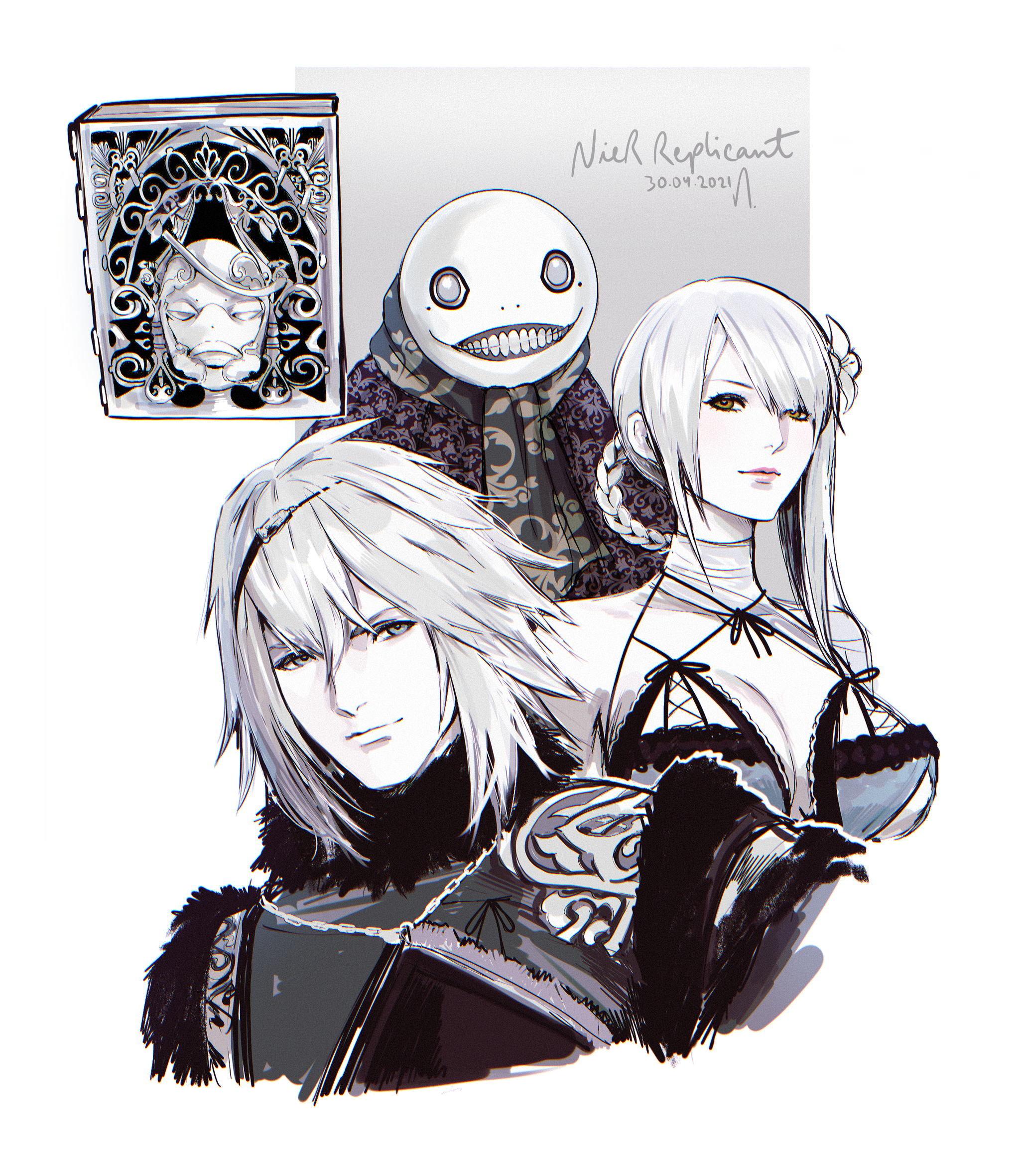 Nier by NValkyrja - NIER, Kaine, Games, Game art