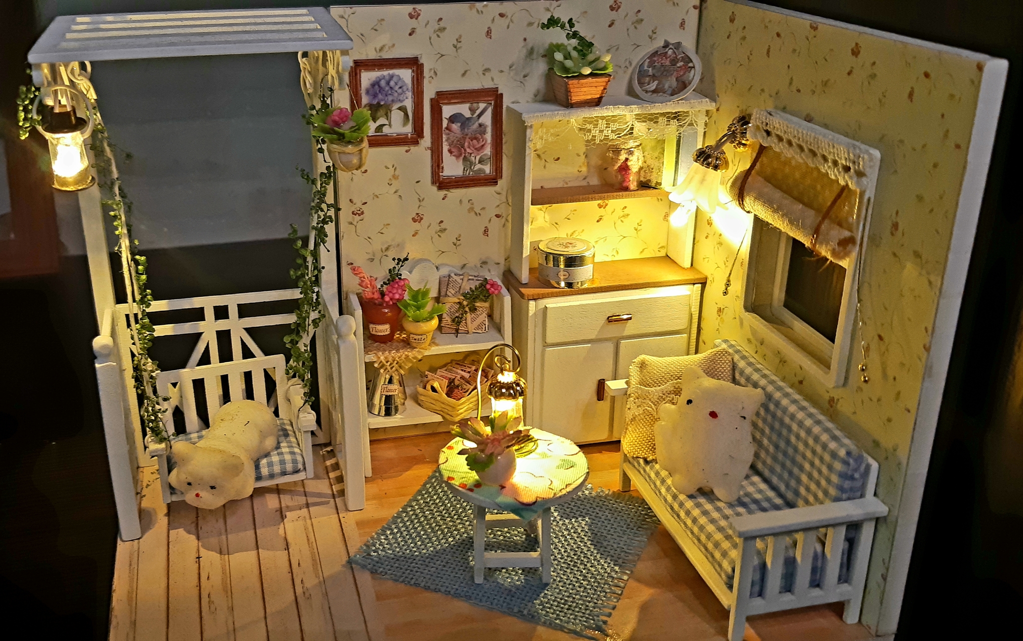 Continuation of the post Toy house - nightlight - My, Needlework with process, Crafts, With your own hands, Needlework without process, Reply to post, Longpost