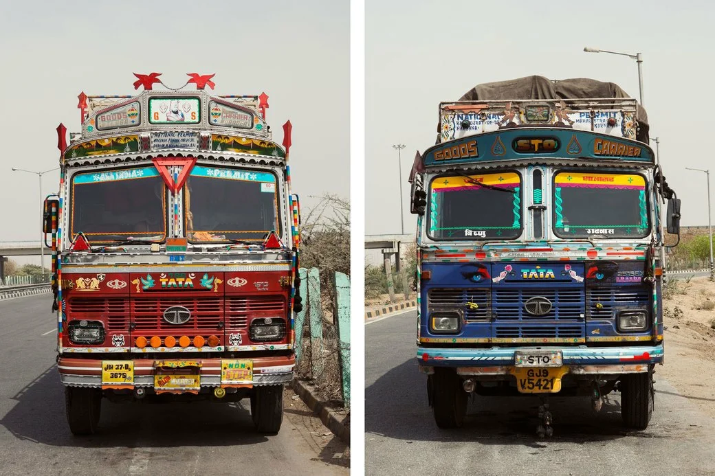 India - dancing on wheels and sweets for the god of machine operators - Auto, India, Truckers, Longpost, The photo, Wagon