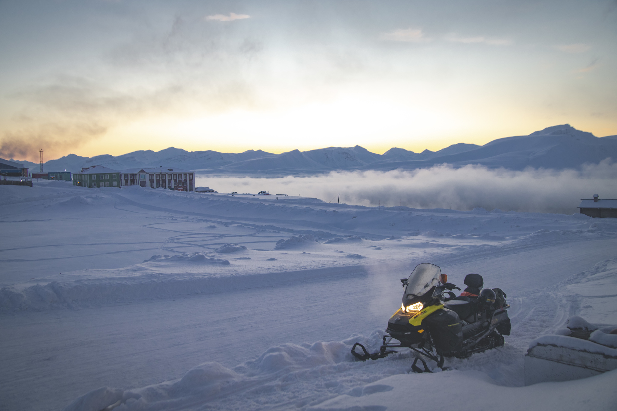 Arctic Knight) - My, Snowmobile, Canon, Arctic, Longpost