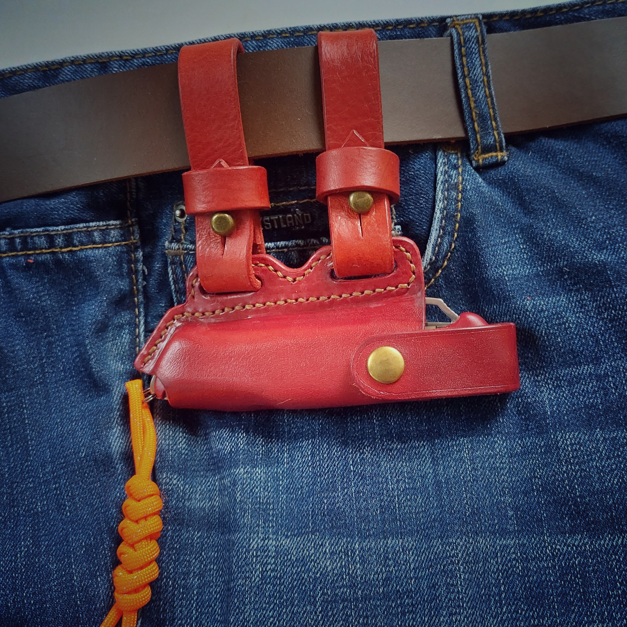 Carrying Wicks like a sword :) - My, Knife, Natural leather, Leather, Leather products, Needlework without process