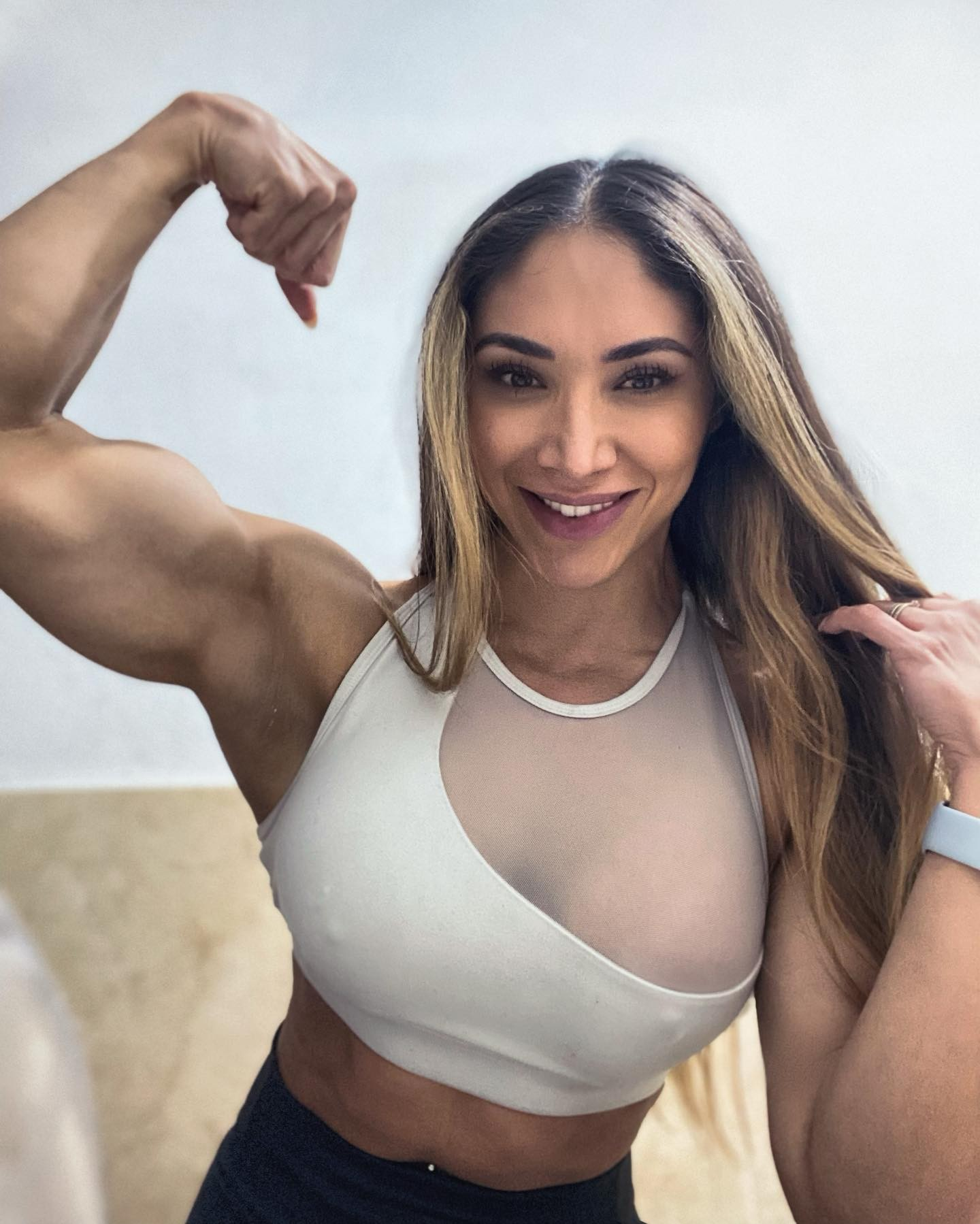 Sandra Grajales Romero - NSFW, Girls, Strong girl, Sports girls, Bodybuilders, The photo, Sandra Grajales, Sleep-Sleep, Longpost