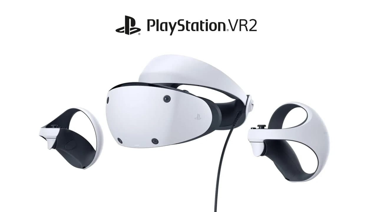 Sony показала дизайн гарнитуры и контроллеров PlayStation VR2 | Пикабу