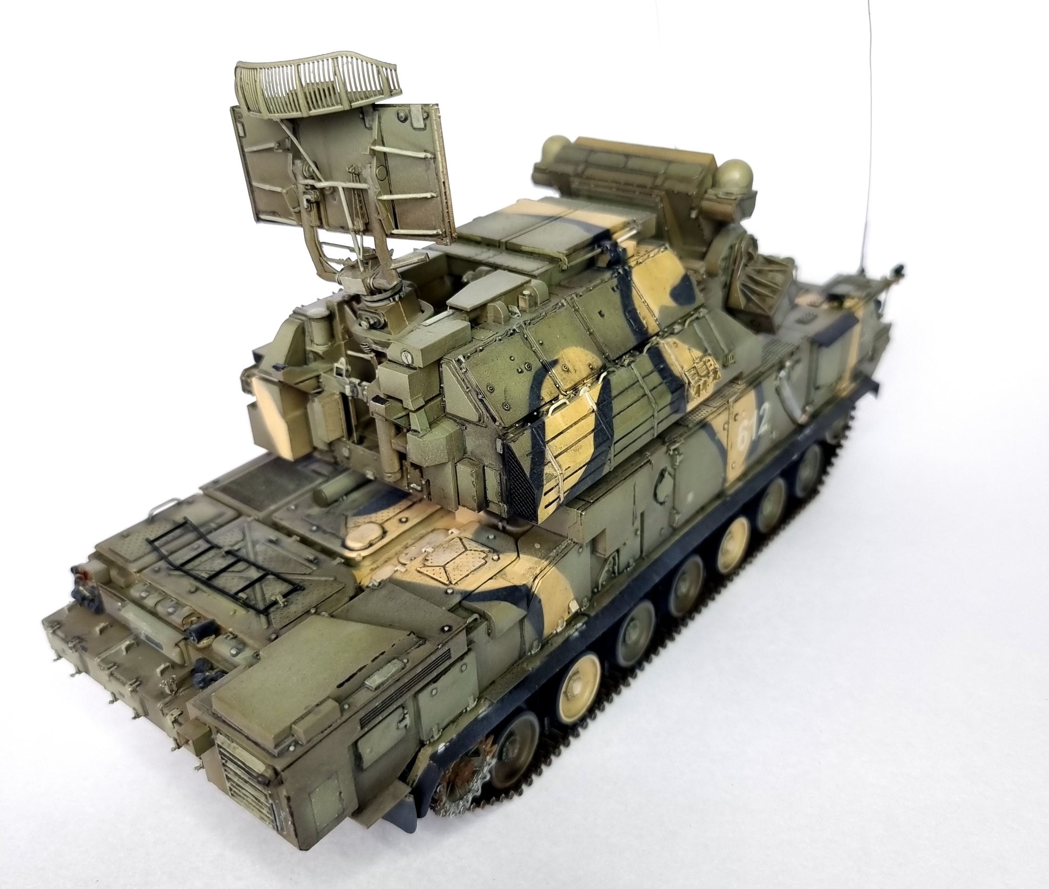 TOR-M2 - My, Zvezda, Stand modeling, Scale model, Modeling, Painting miniatures, Collection, Collecting, TOR-M2, Longpost