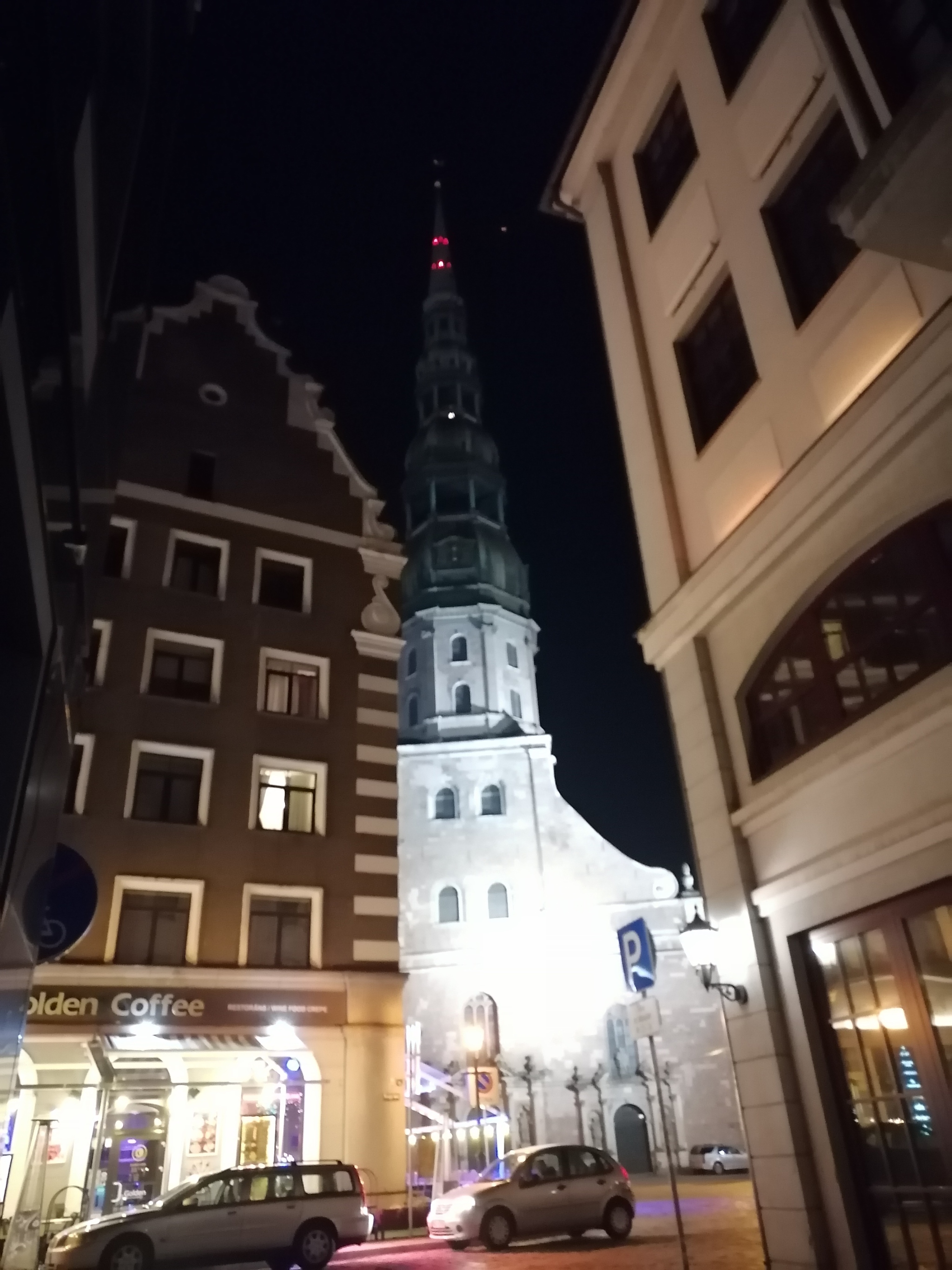 Old Riga in the evening - My, The photo, Travels, Latvia, sights, Riga, Longpost