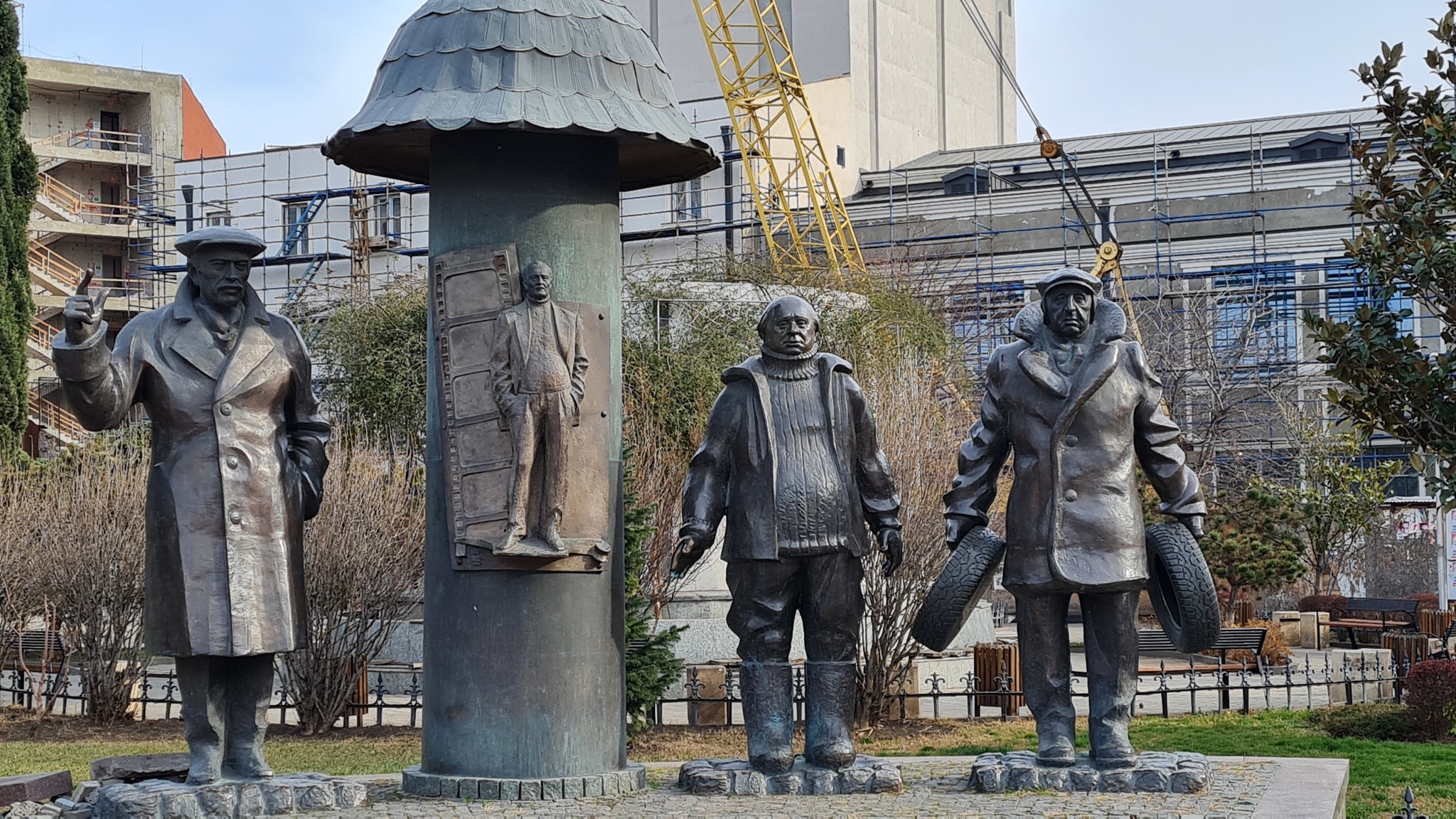 Monument Mimino in Tbilisi - My, Travels, Georgia, Tourism, Monument, sights, Mimino