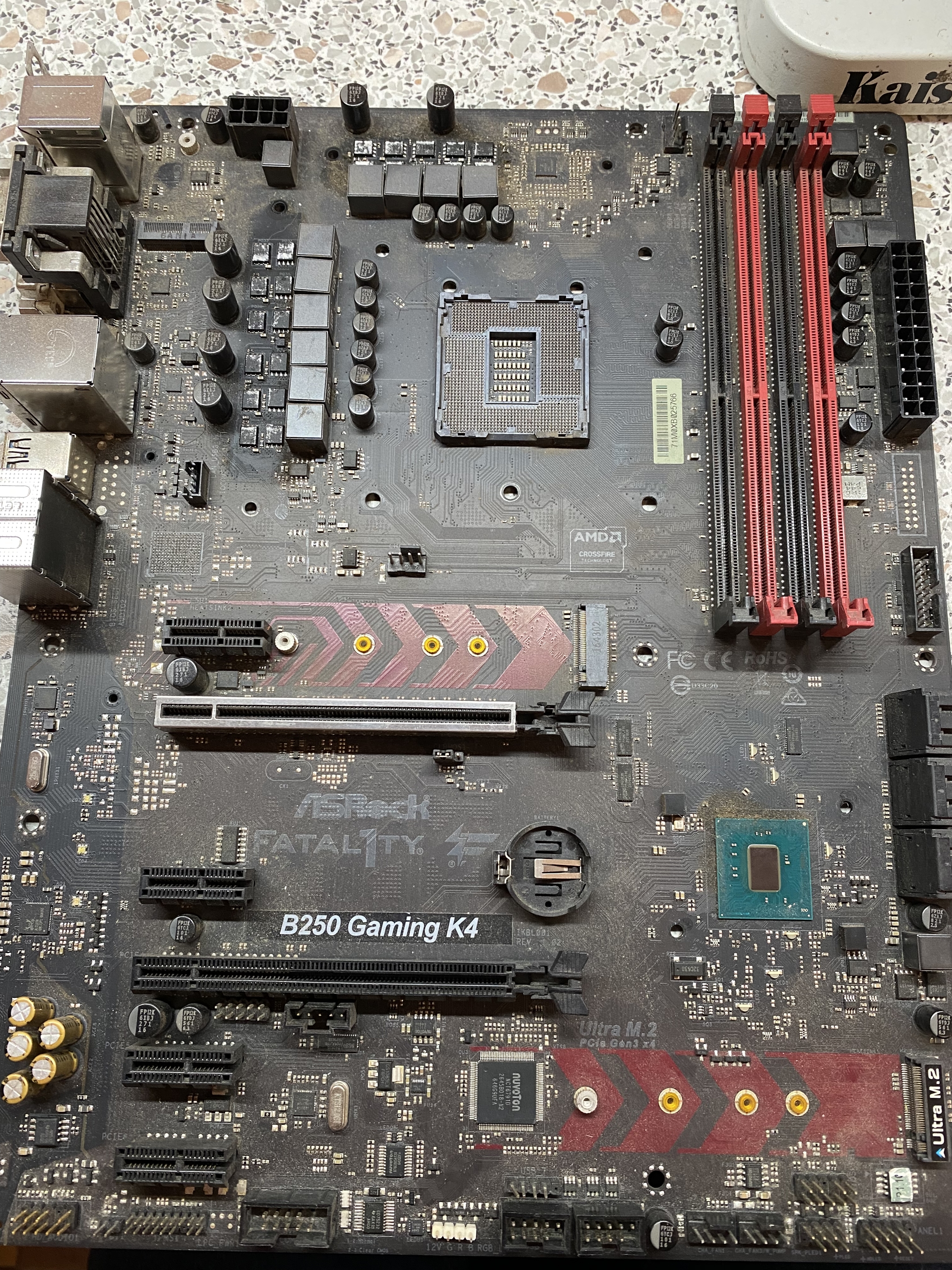 Repair Asrock B250 Gaming K4 - My, Repair of equipment, Motherboard, Computer Repair, Asrock, Socket, Longpost