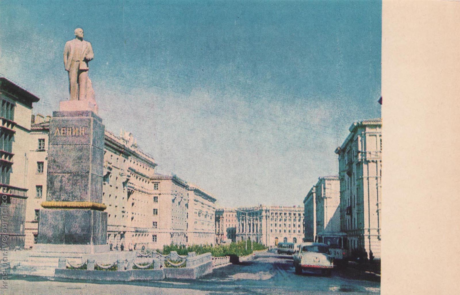 Norilsk in postcards 1973 - Norilsk, sights, Museum, Monument, Architecture, Town, Longpost