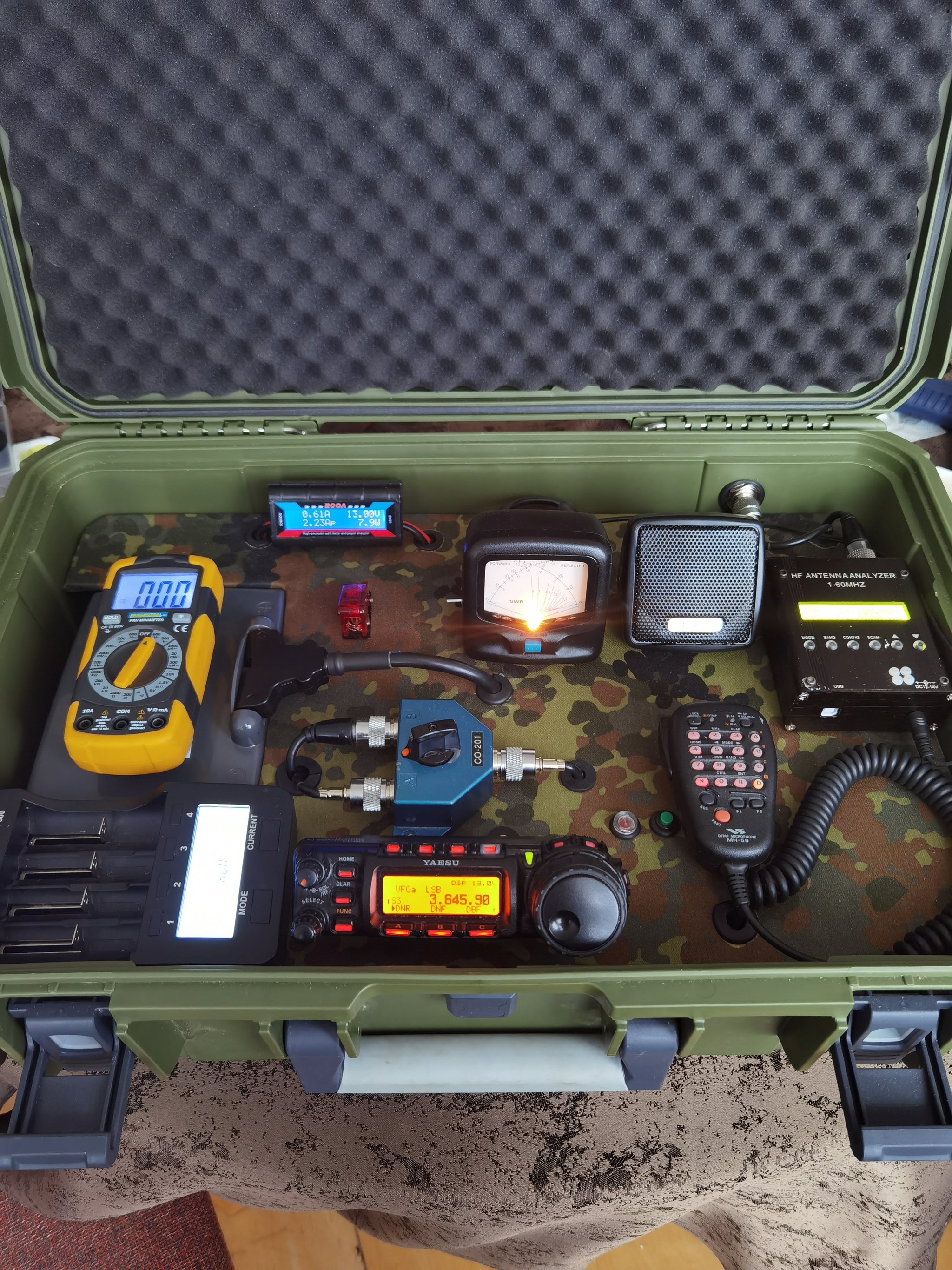 Production of a compact, powerful, quick-deployable set of all-in-one amateur radio equipment - My, Electronics, Radio amateurs, Longpost