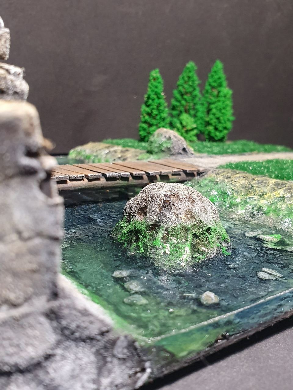 Diorama DnD - My, With your own hands, Diorama, Miniature, Dungeons & dragons, Longpost, Needlework with process