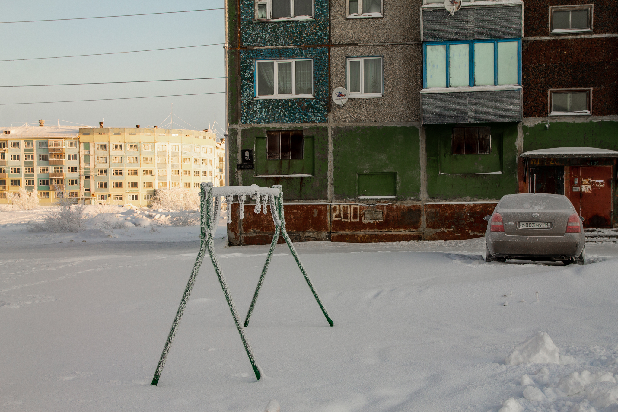 Vorgashor - My, Vorkuta, Vorgashor, Abandoned, The photo, Far North, Winter, Video, Longpost