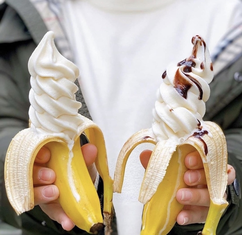 Ice cream - Ice cream, Sweets, Japan, Banana